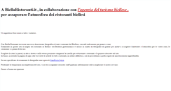 Desktop Screenshot of biellaristoranti.it